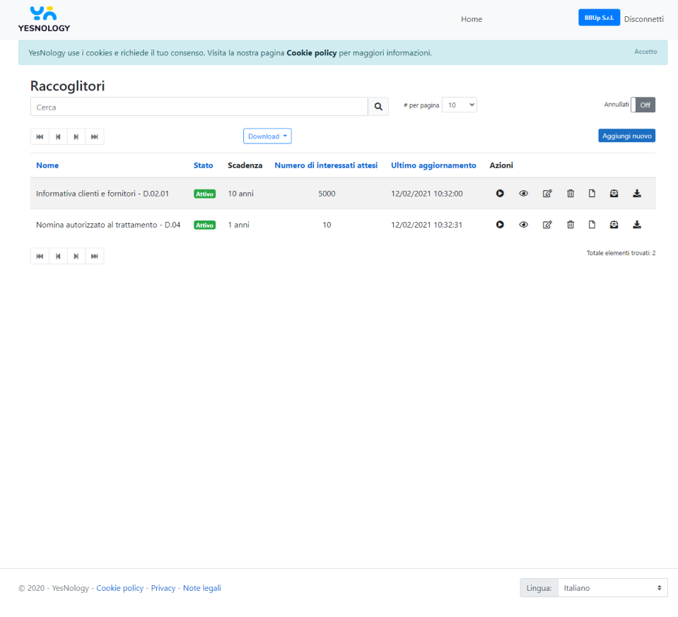 Yesnology  StudioBia - GDPR DPO Privacy